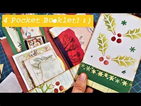 pam paper outpost|4 POCKET BOOKLET! Easy to Make! Step By Step Tutorial!.